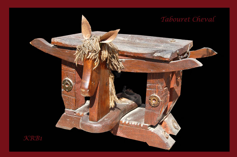 Tabouret Cheval